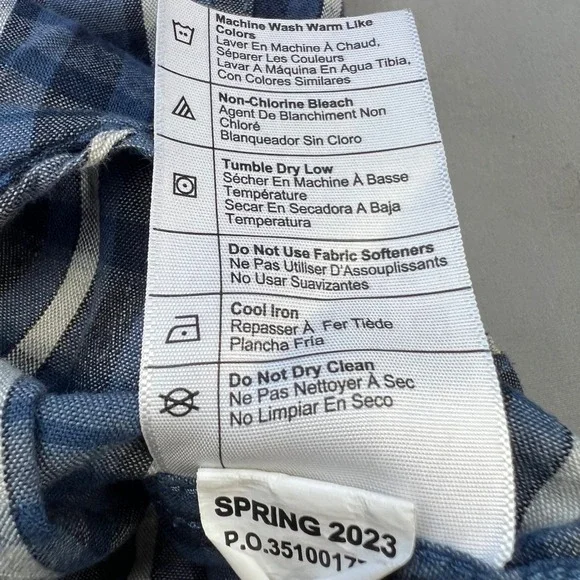 CARHARTT Button Up Shirt Mens Size XL Loose Fit Plaid Short Sleeve Work Utility - Picture 9 of 15